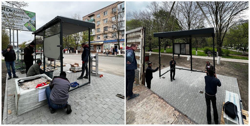 Solar Bus Shelter Implementation in Moldova