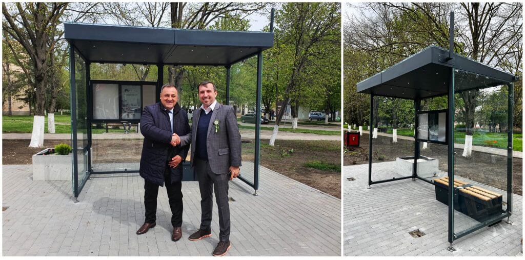 Smart Bus Shelter in Moldova