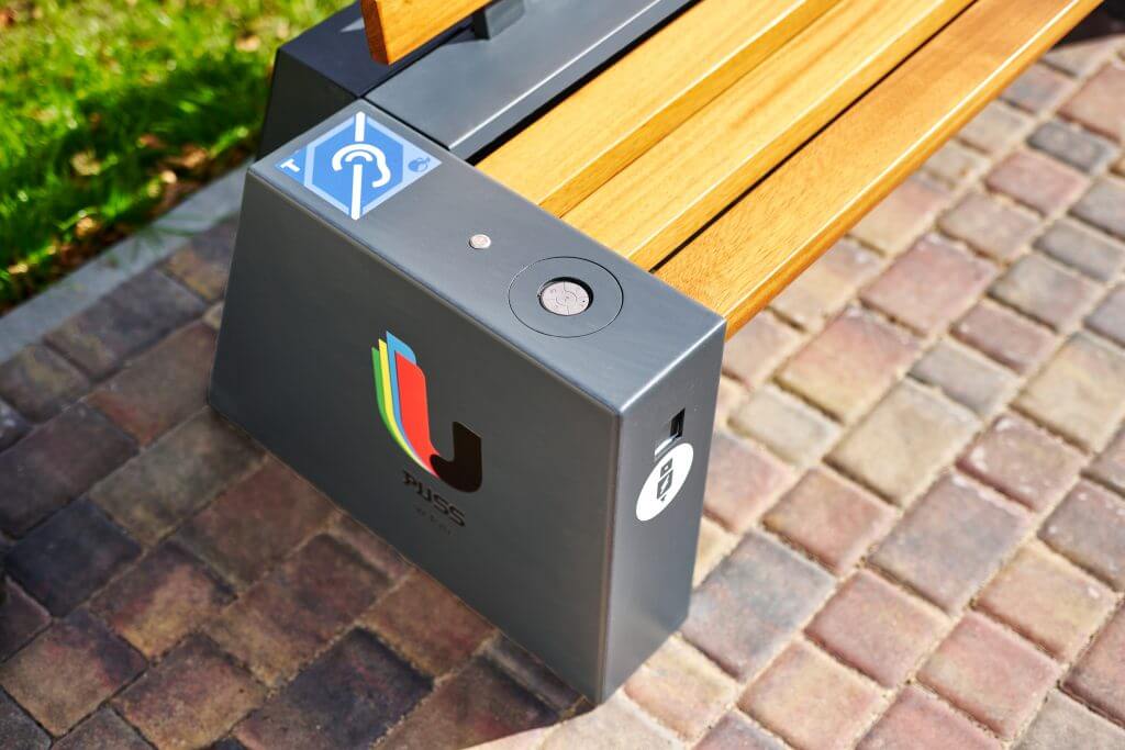 Solar Bench for Hearing Impaired